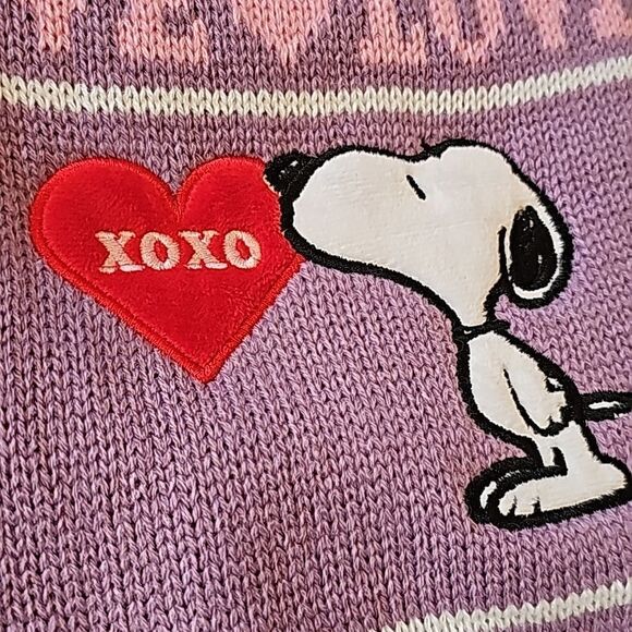 Valentine's Day dog sweater size S NWT  Peanuts - Picture 4 of 7